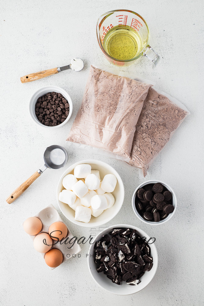 Oreo Spider Brownies