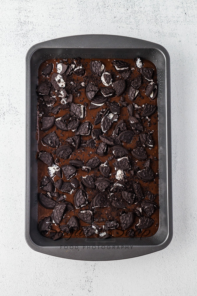 Oreo Spider Brownies