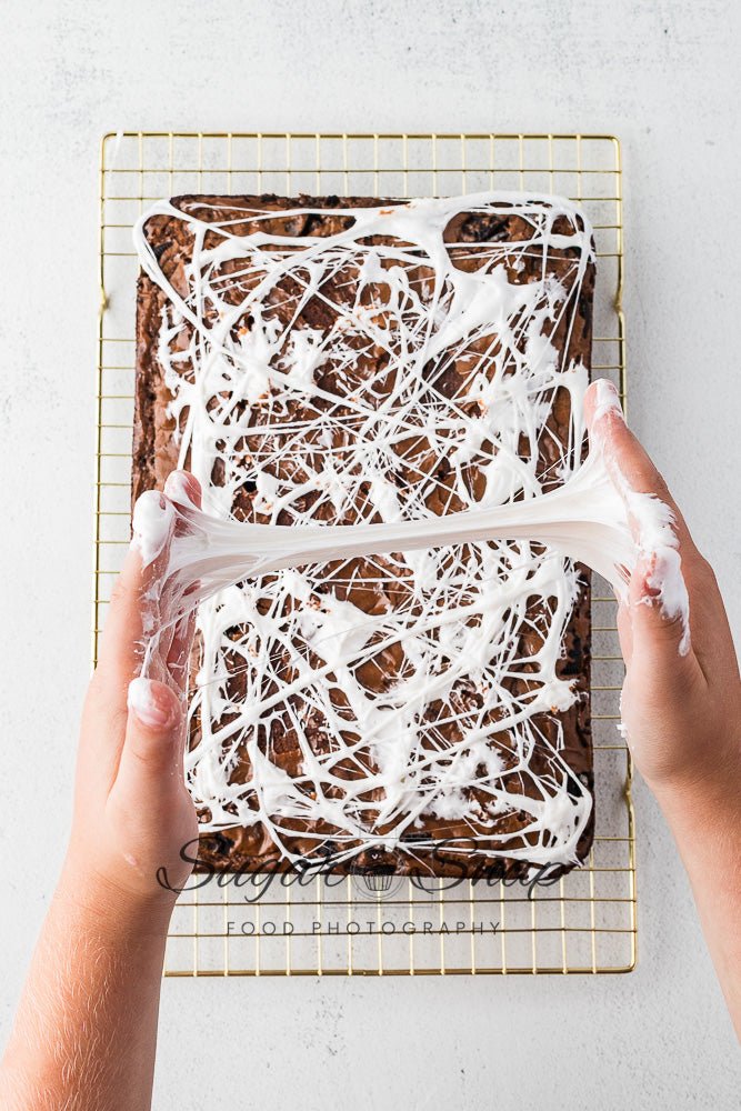 Oreo Spider Brownies