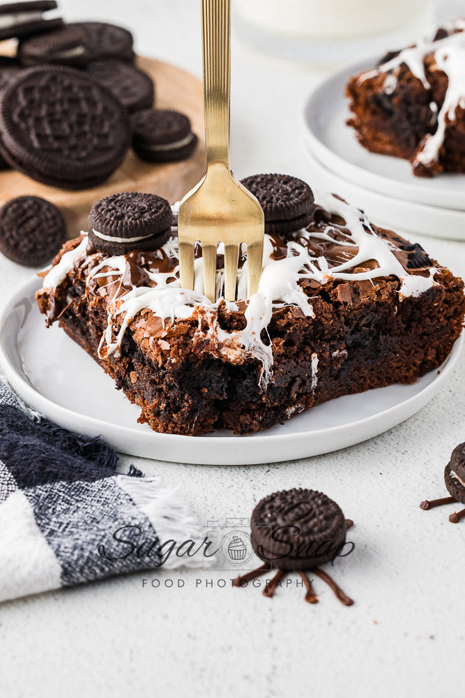 Oreo Spider Brownies