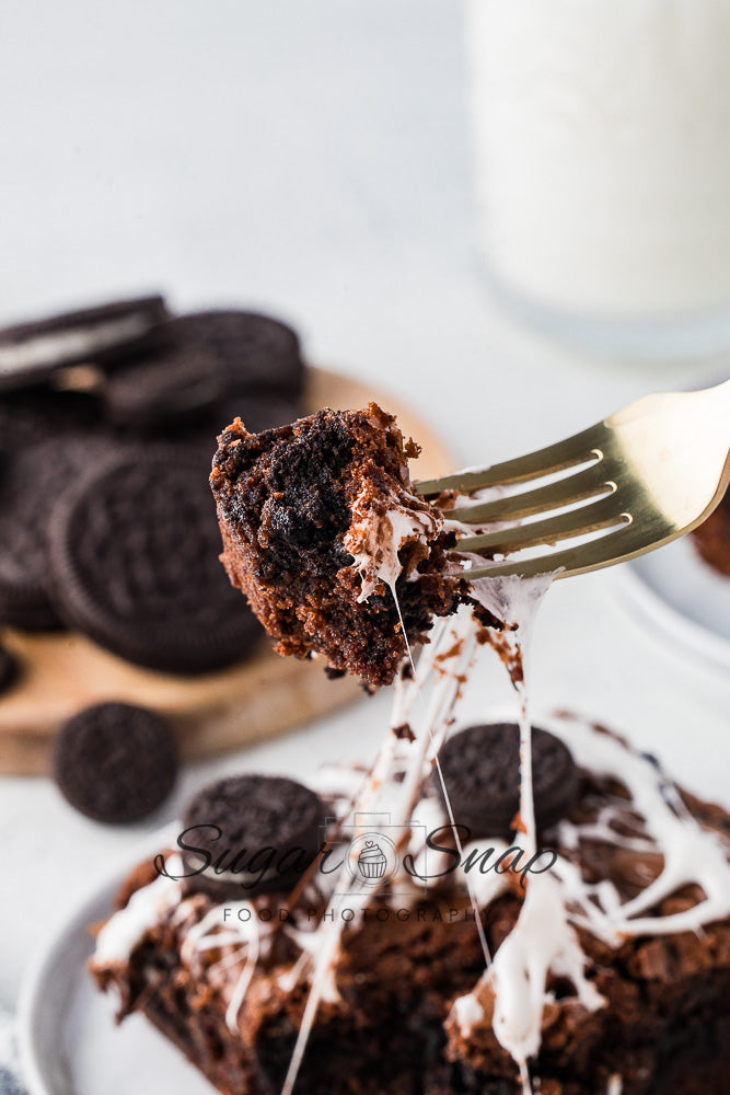 Oreo Spider Brownies