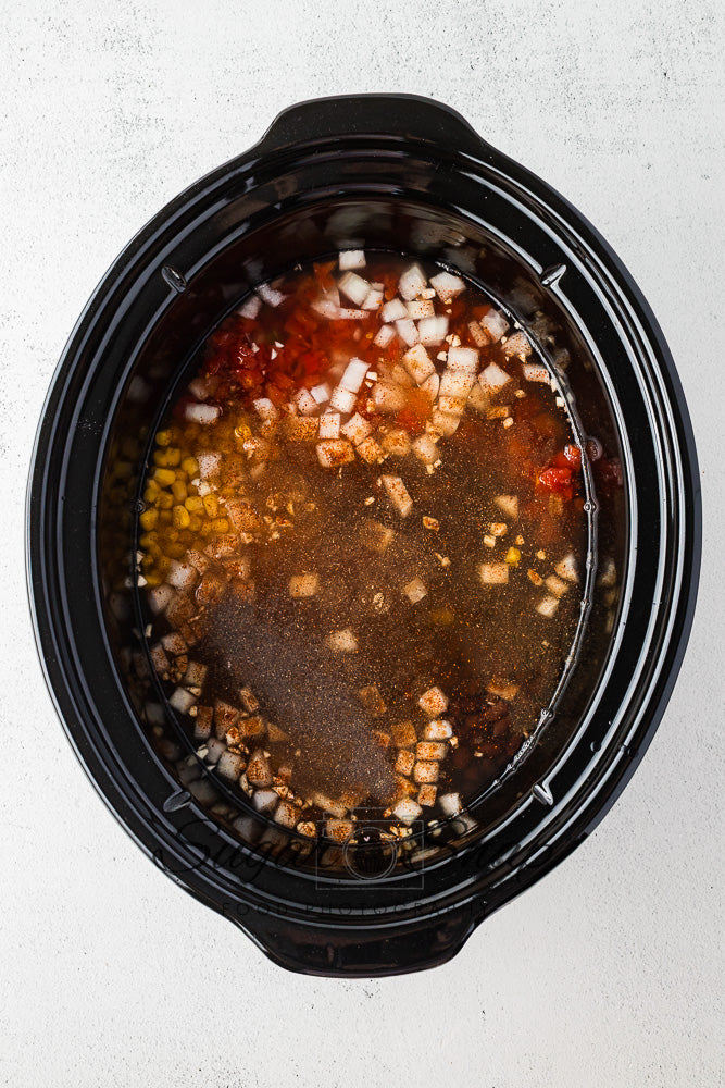 Slow Cooker Chicken Tortilla Soup