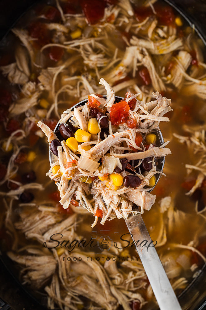 Slow Cooker Chicken Tortilla Soup