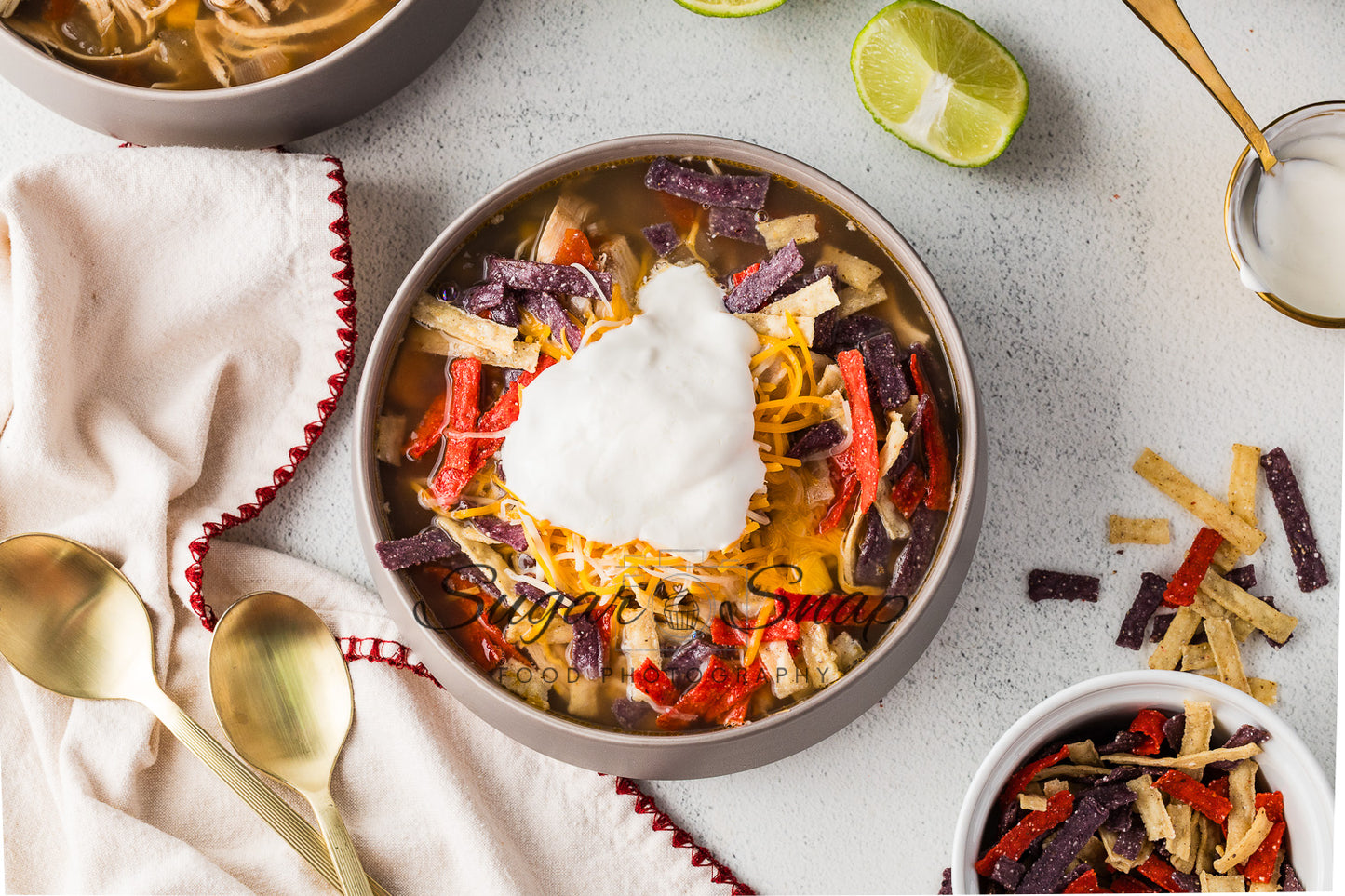 Slow Cooker Chicken Tortilla Soup