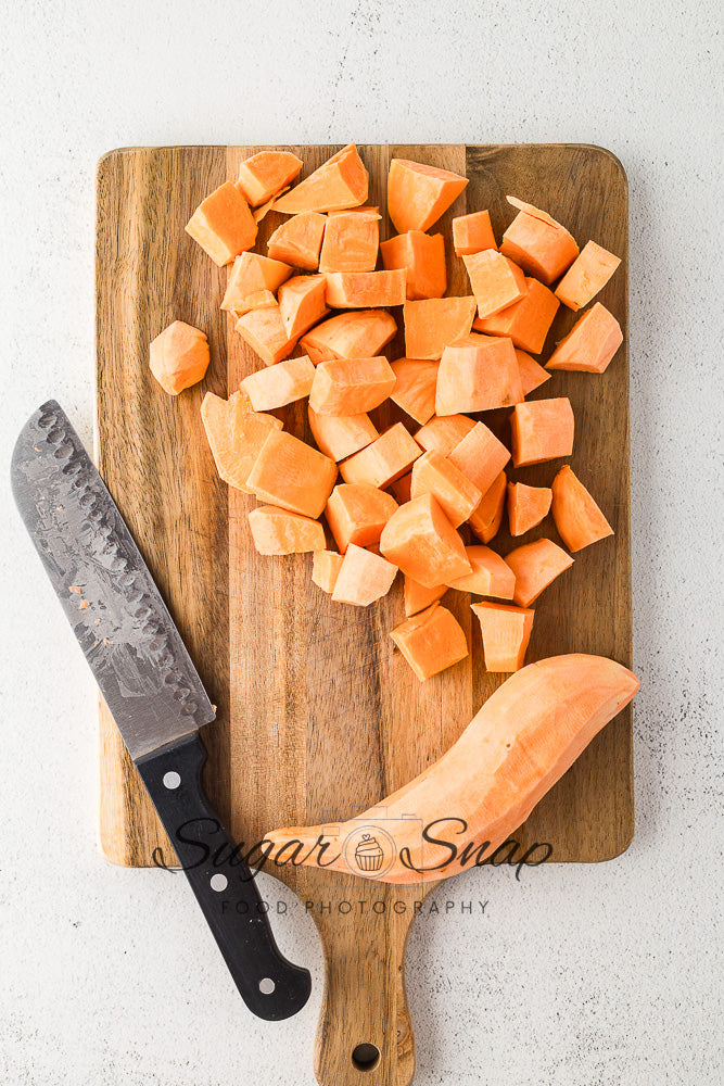 Maple Browned Butter Mashed Sweet Potatoes