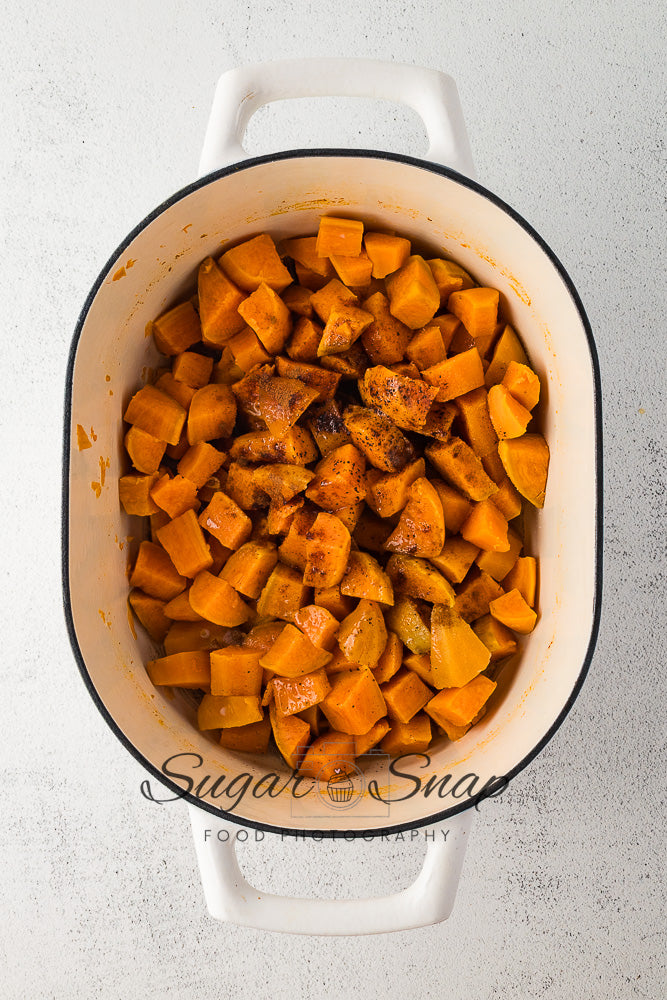 Maple Browned Butter Mashed Sweet Potatoes