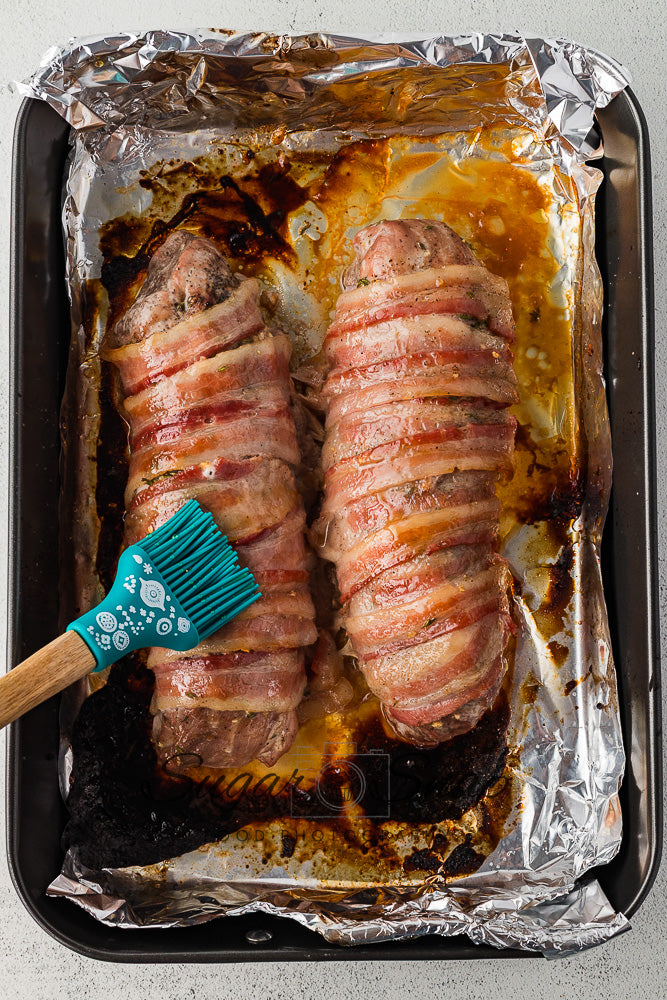 Maple Bacon Wrapped Pork Tenderloin