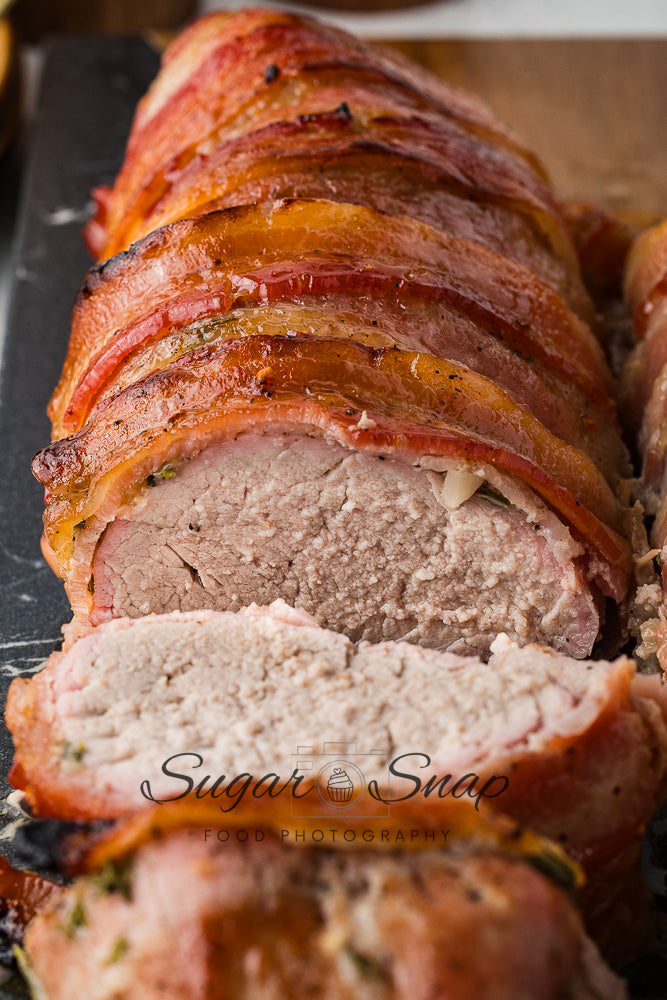 Maple Bacon Wrapped Pork Tenderloin
