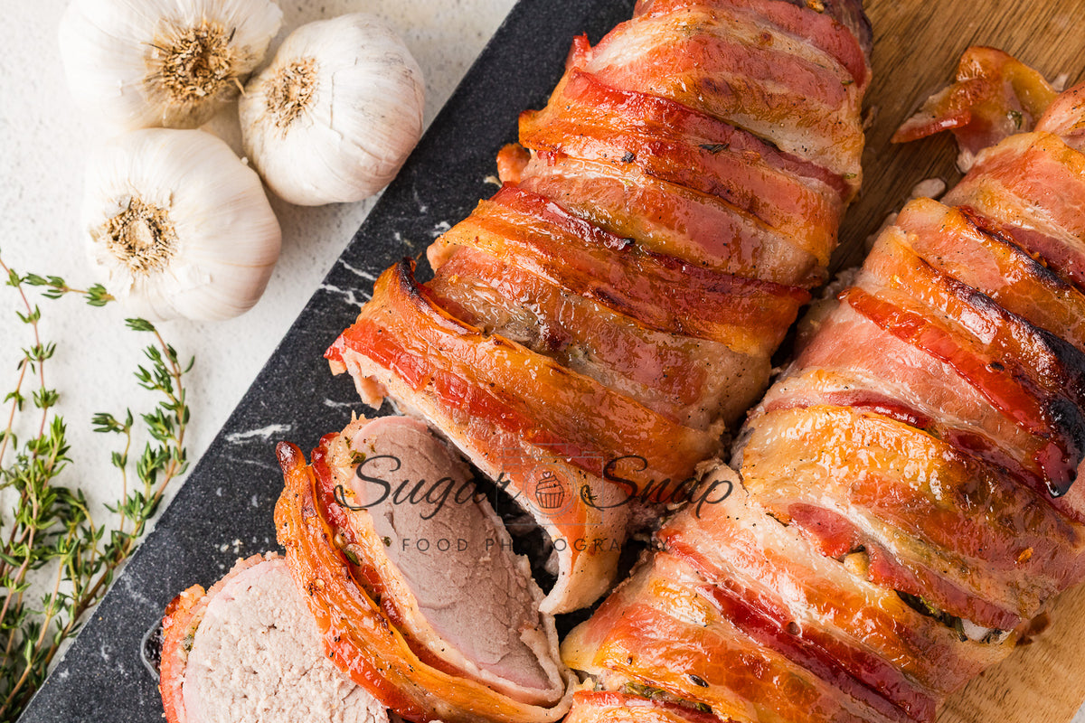 Maple Bacon Wrapped Pork Tenderloin