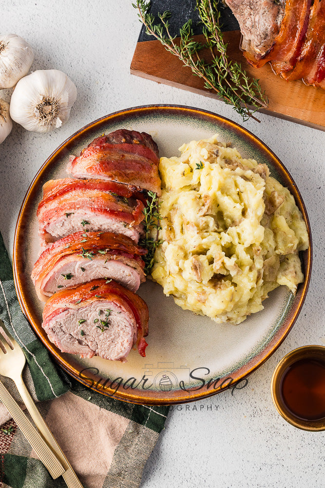 Maple Bacon Wrapped Pork Tenderloin