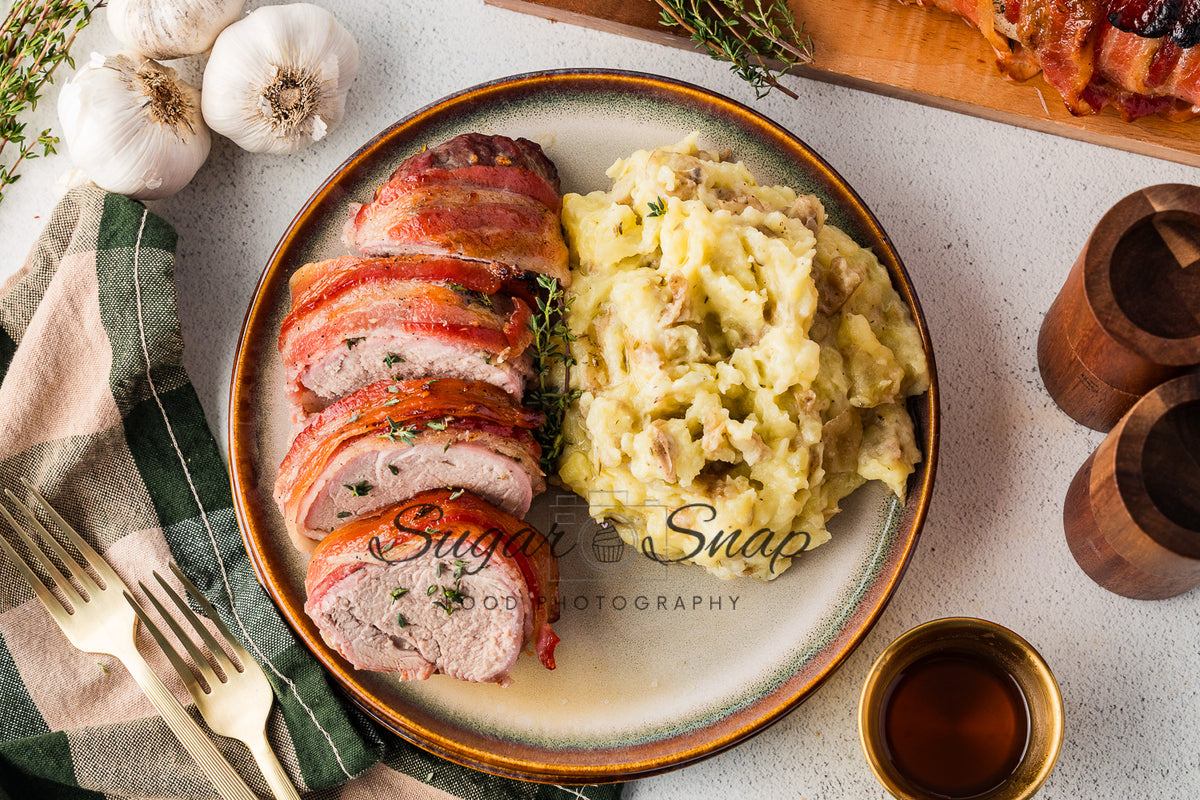Maple Bacon Wrapped Pork Tenderloin