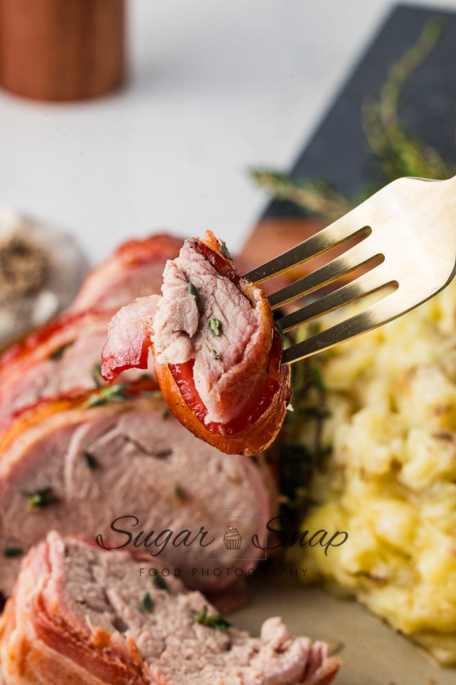 Maple Bacon Wrapped Pork Tenderloin