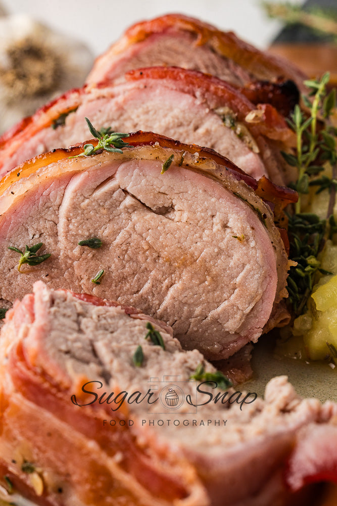 Maple Bacon Wrapped Pork Tenderloin