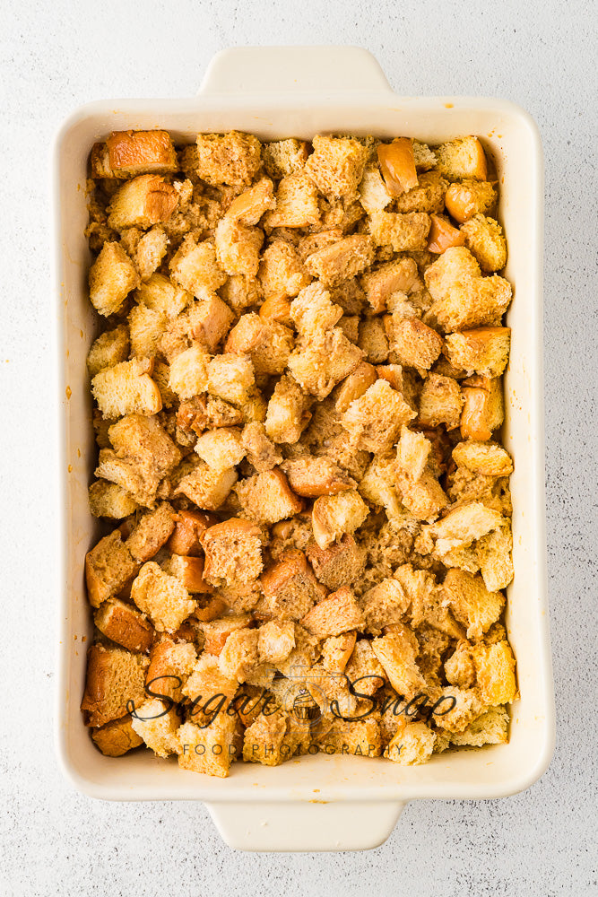 Gingerbread Brioche French Toast Casserole