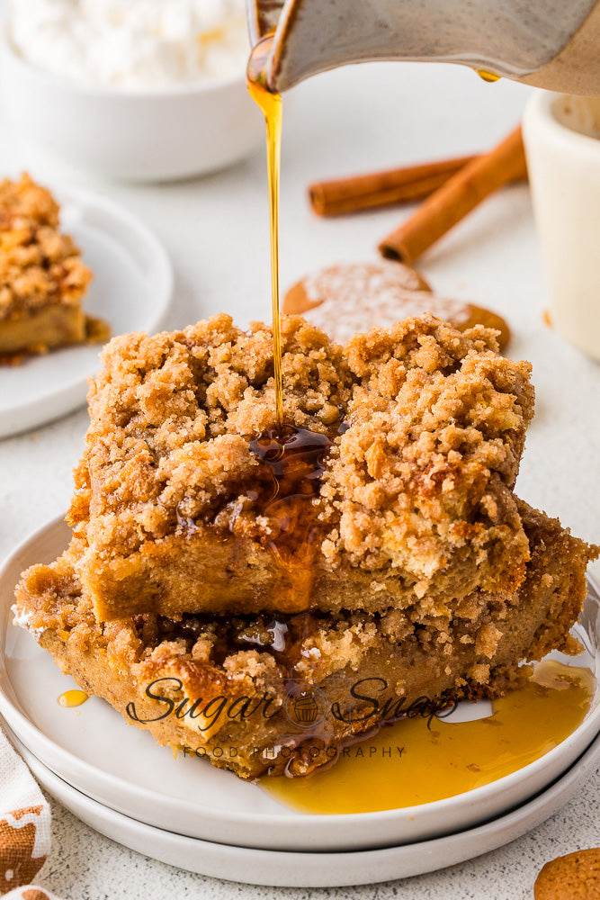 Gingerbread Brioche French Toast Casserole