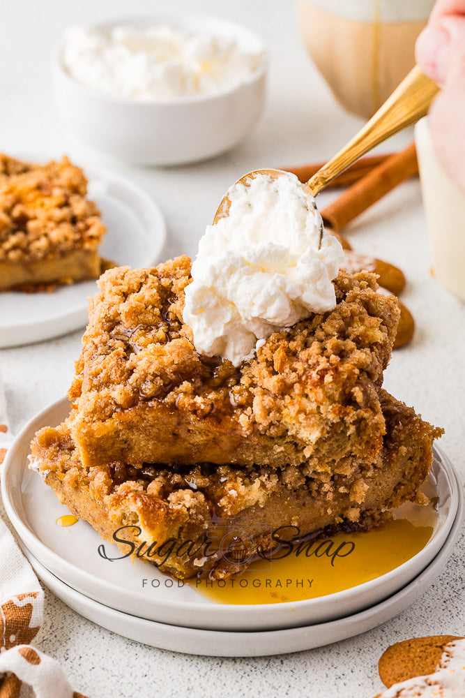 Gingerbread Brioche French Toast Casserole