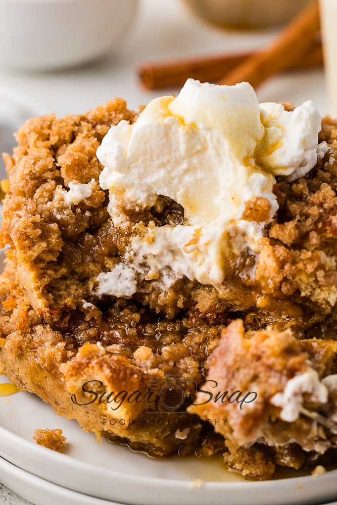 Gingerbread Brioche French Toast Casserole