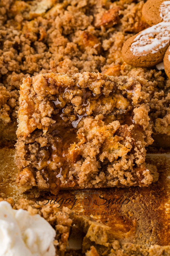 Gingerbread Brioche French Toast Casserole
