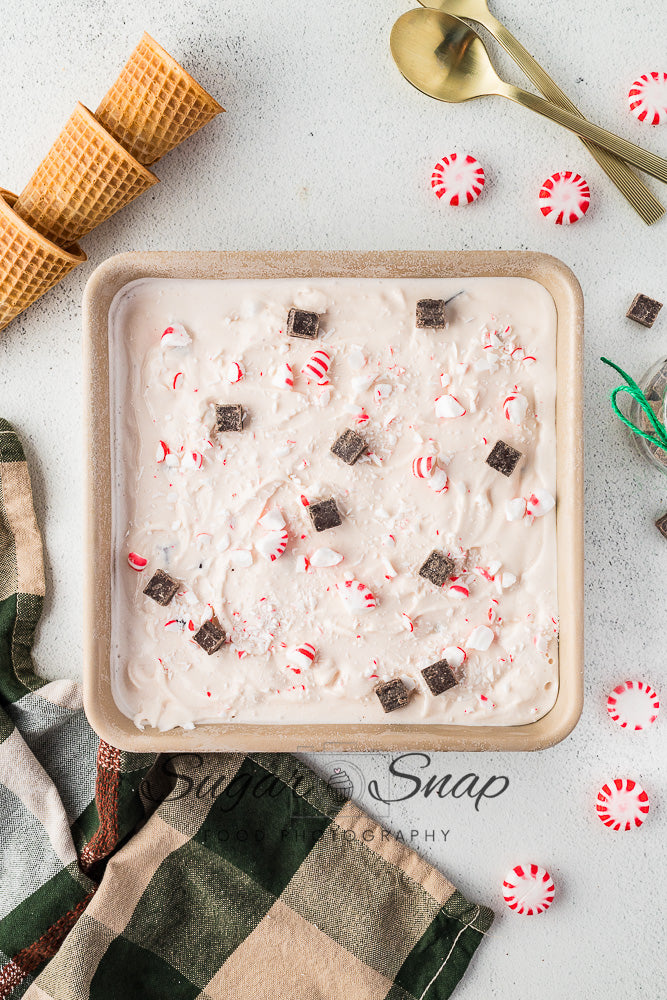 Peppermint Chocolate Chunk Ice Cream