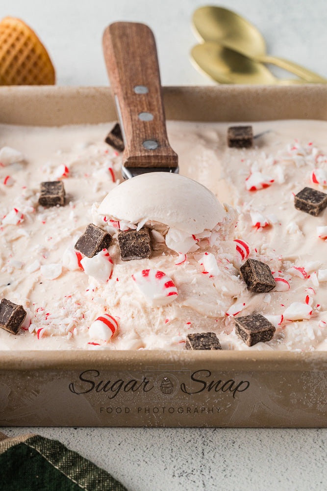 Peppermint Chocolate Chunk Ice Cream