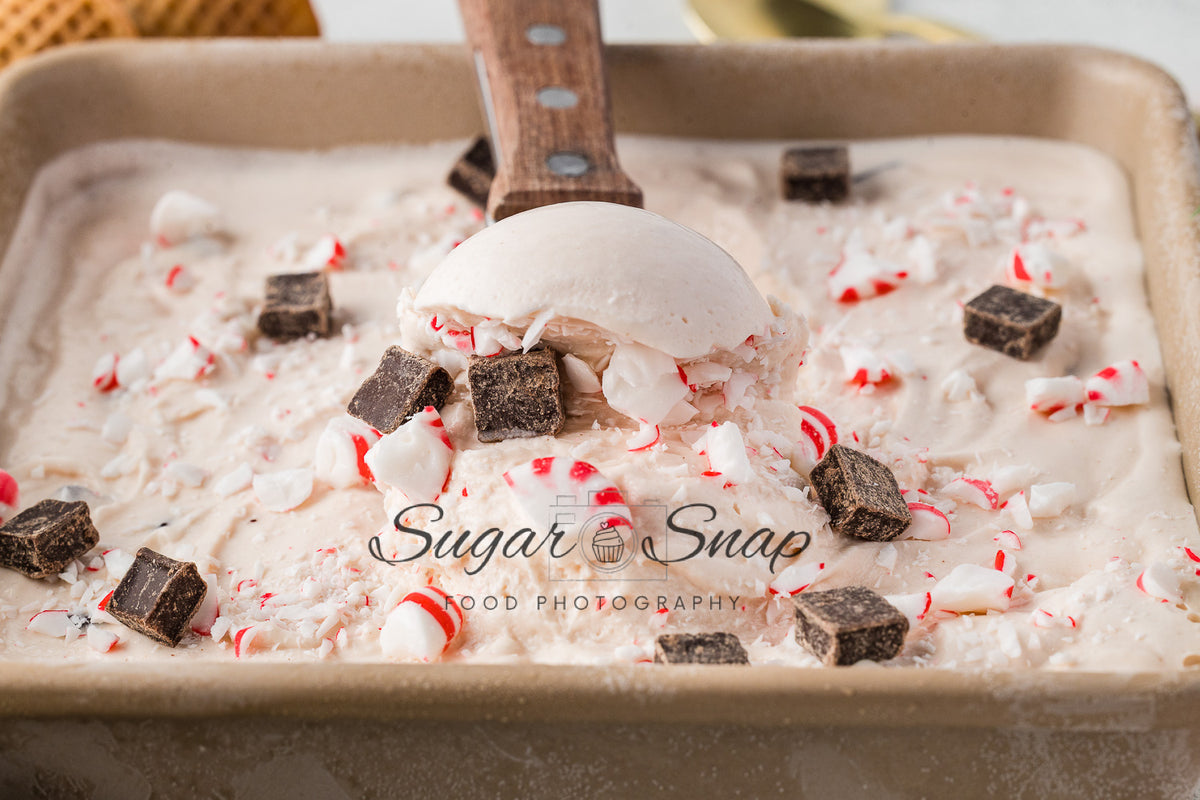 Peppermint Chocolate Chunk Ice Cream