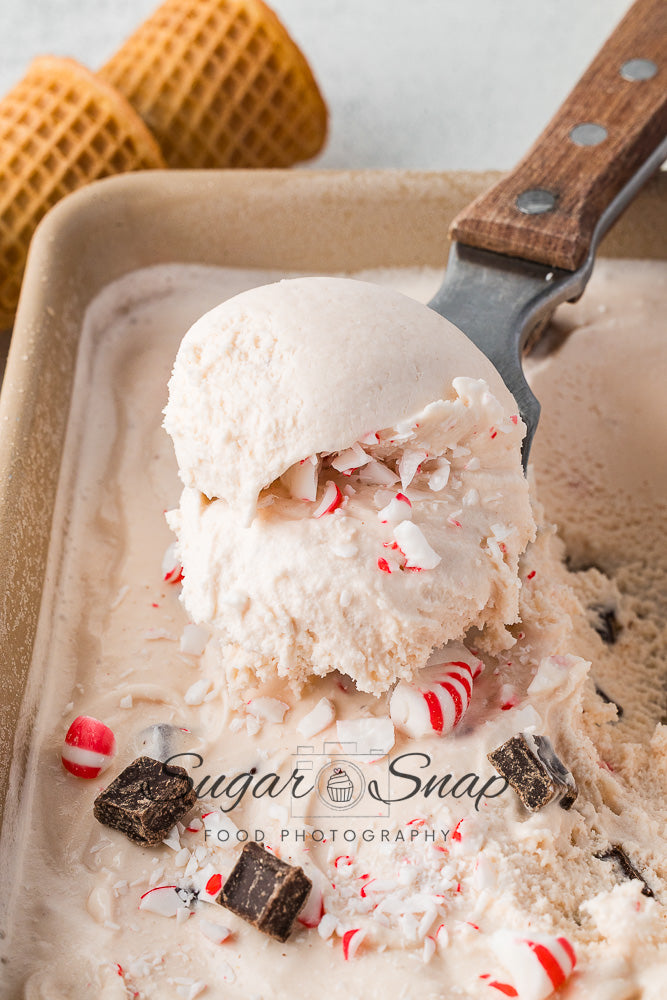 Peppermint Chocolate Chunk Ice Cream