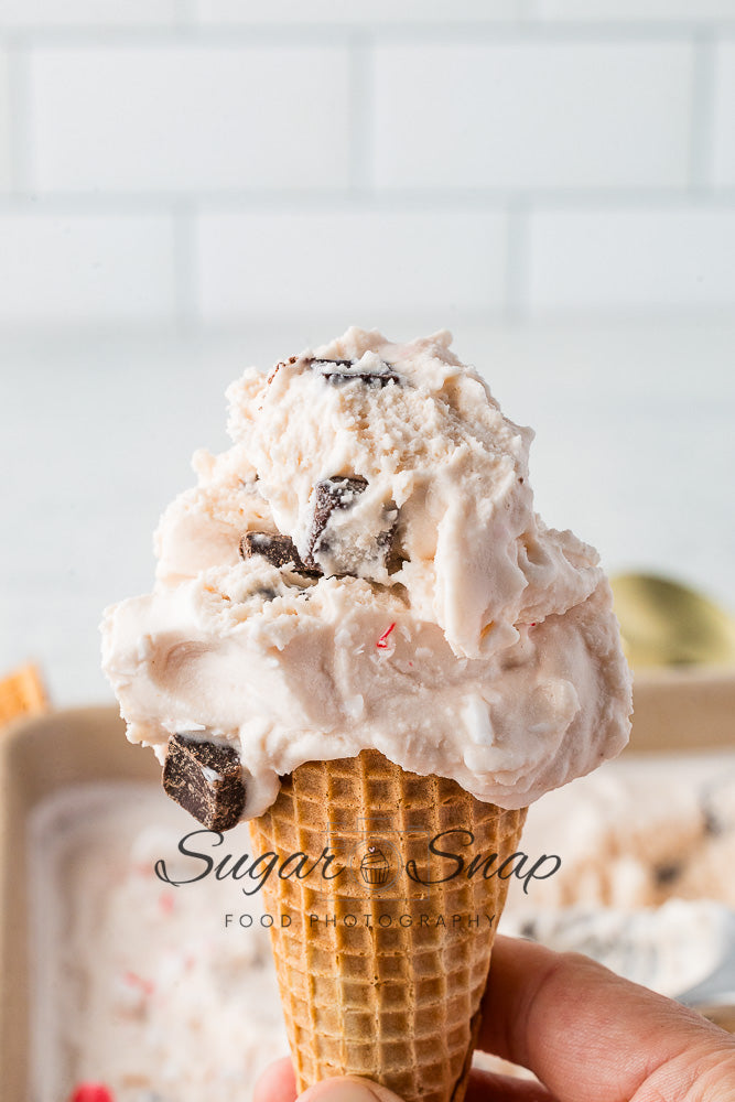 Peppermint Chocolate Chunk Ice Cream