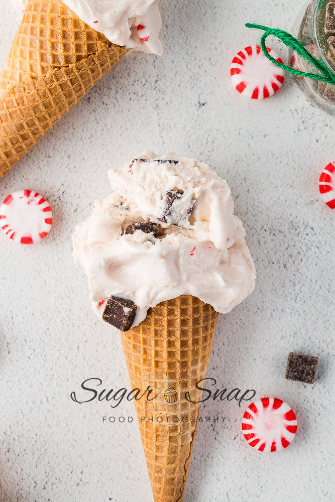 Peppermint Chocolate Chunk Ice Cream