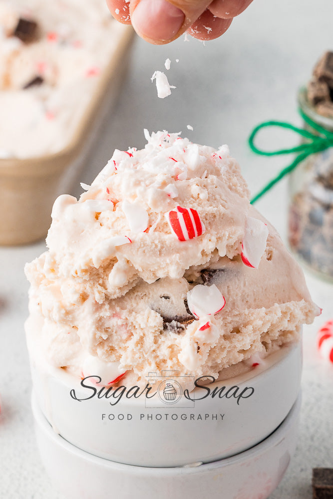 Peppermint Chocolate Chunk Ice Cream