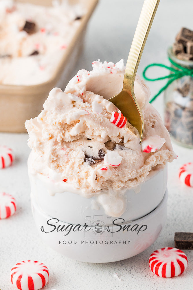 Peppermint Chocolate Chunk Ice Cream