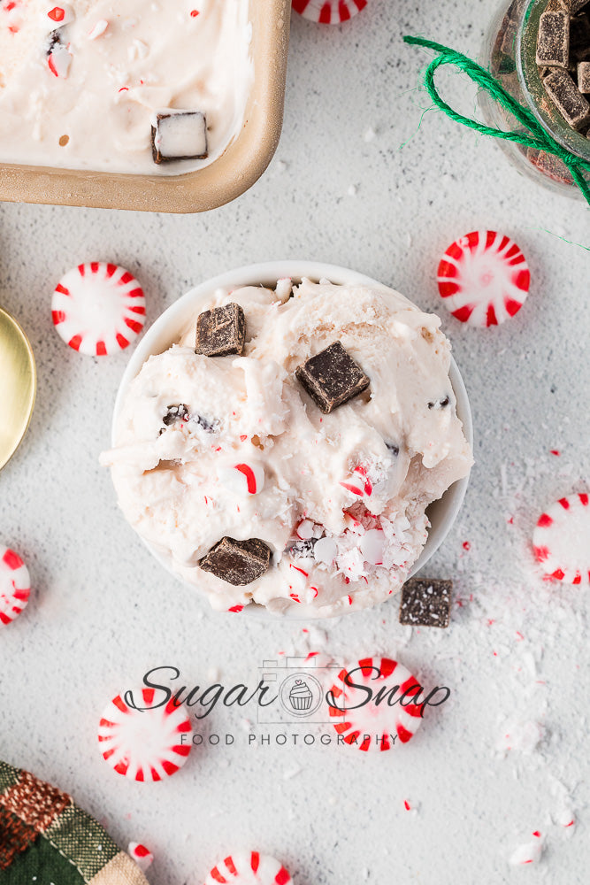 Peppermint Chocolate Chunk Ice Cream