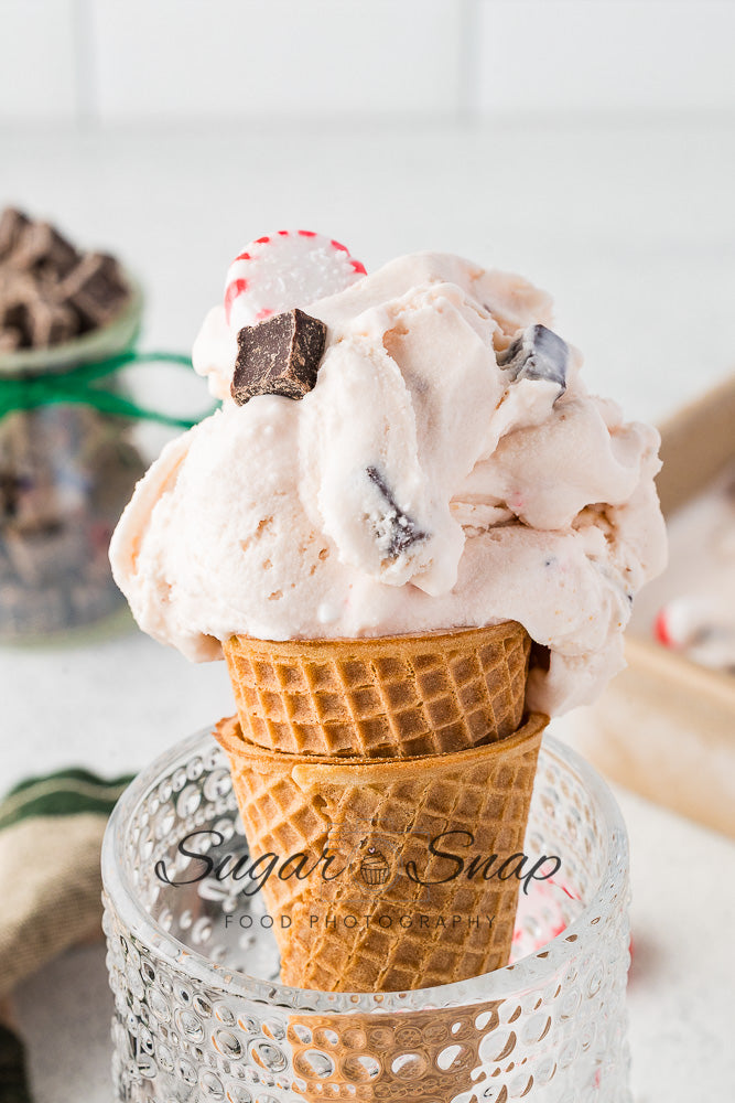 Peppermint Chocolate Chunk Ice Cream