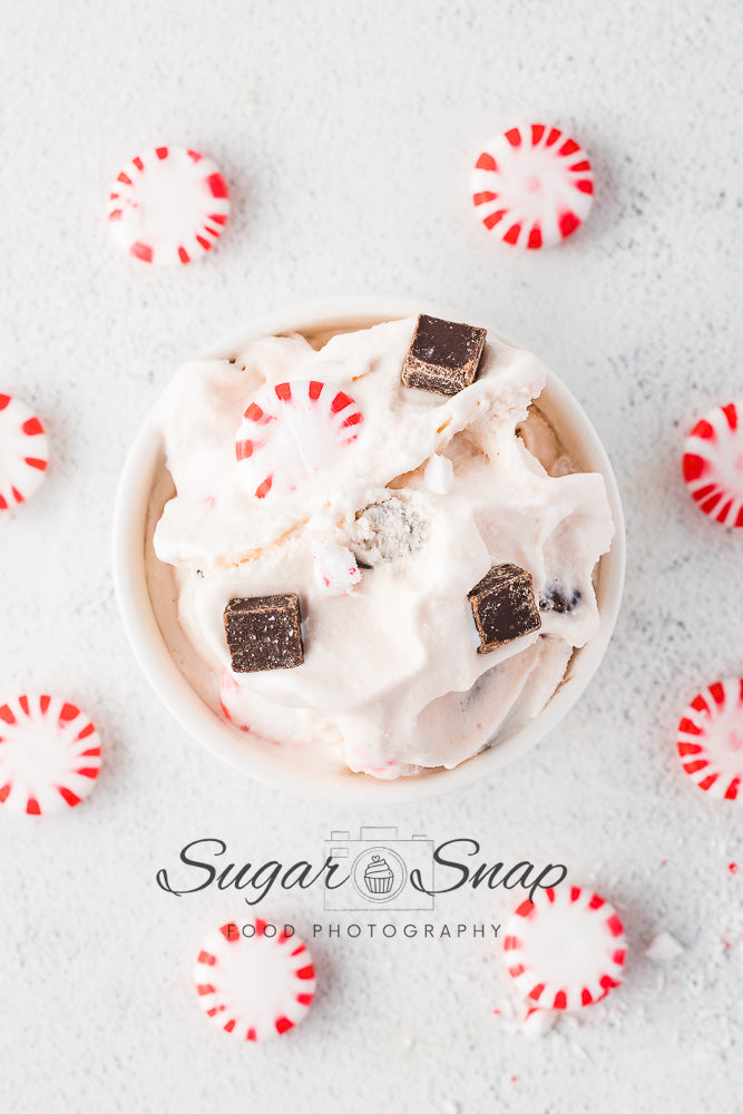 Peppermint Chocolate Chunk Ice Cream