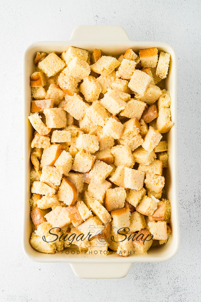Brioche Eggnog French Toast Casserole