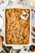 Brioche Eggnog French Toast Casserole