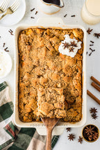 Brioche Eggnog French Toast Casserole