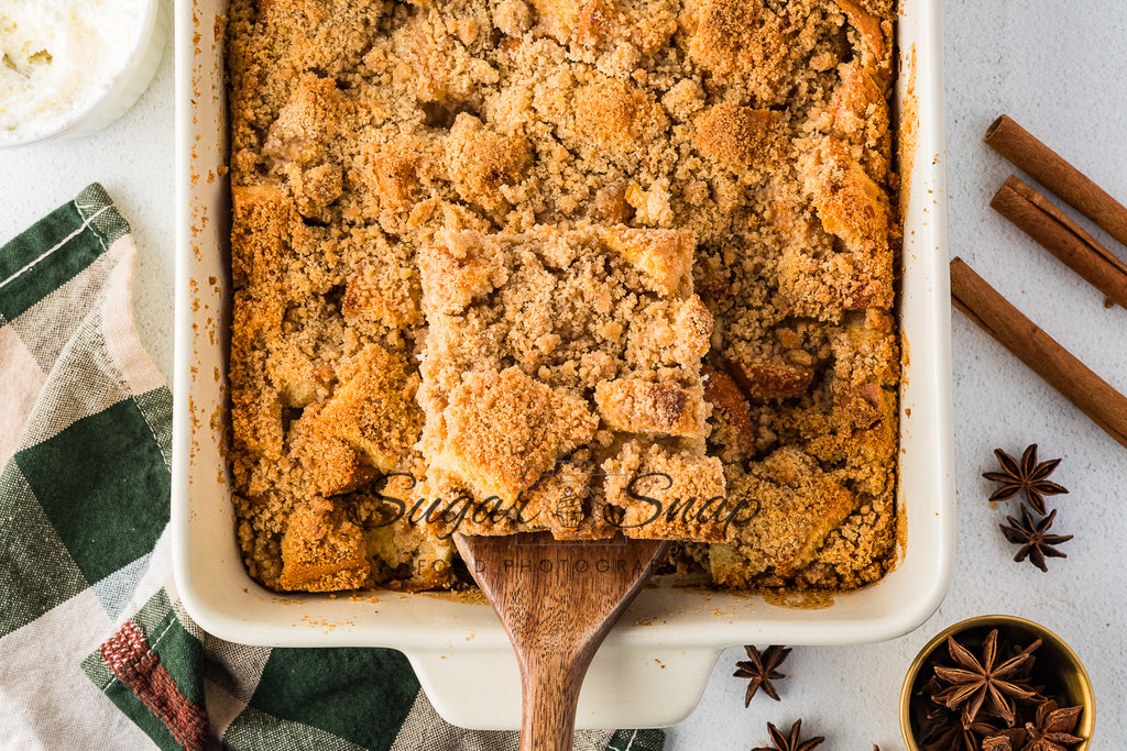 Brioche Eggnog French Toast Casserole