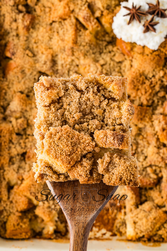 Brioche Eggnog French Toast Casserole