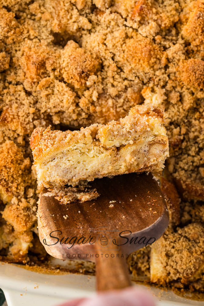 Brioche Eggnog French Toast Casserole