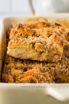 Brioche Eggnog French Toast Casserole