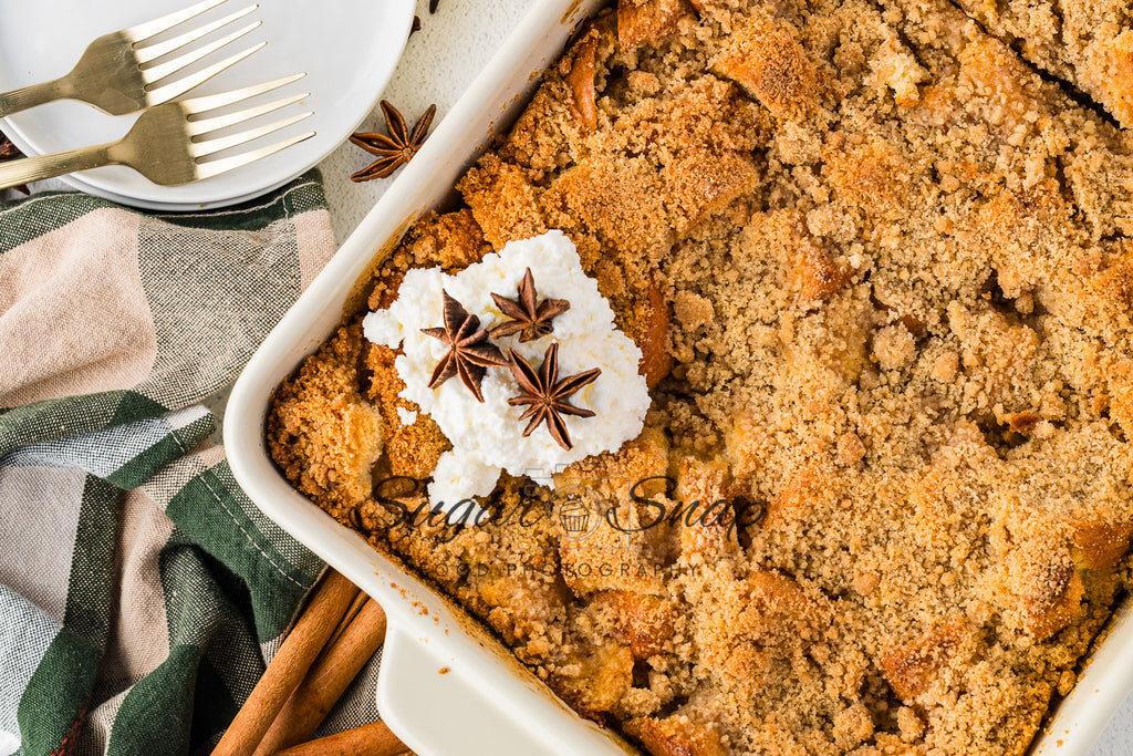 Brioche Eggnog French Toast Casserole