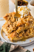 Brioche Eggnog French Toast Casserole