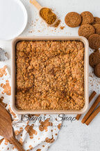 Gingerbread Cheesecake Bars