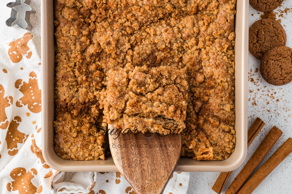 Gingerbread Cheesecake Bars