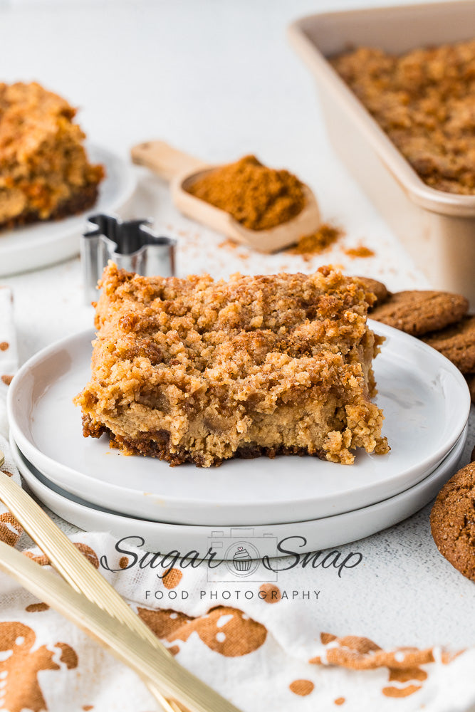 Gingerbread Cheesecake Bars