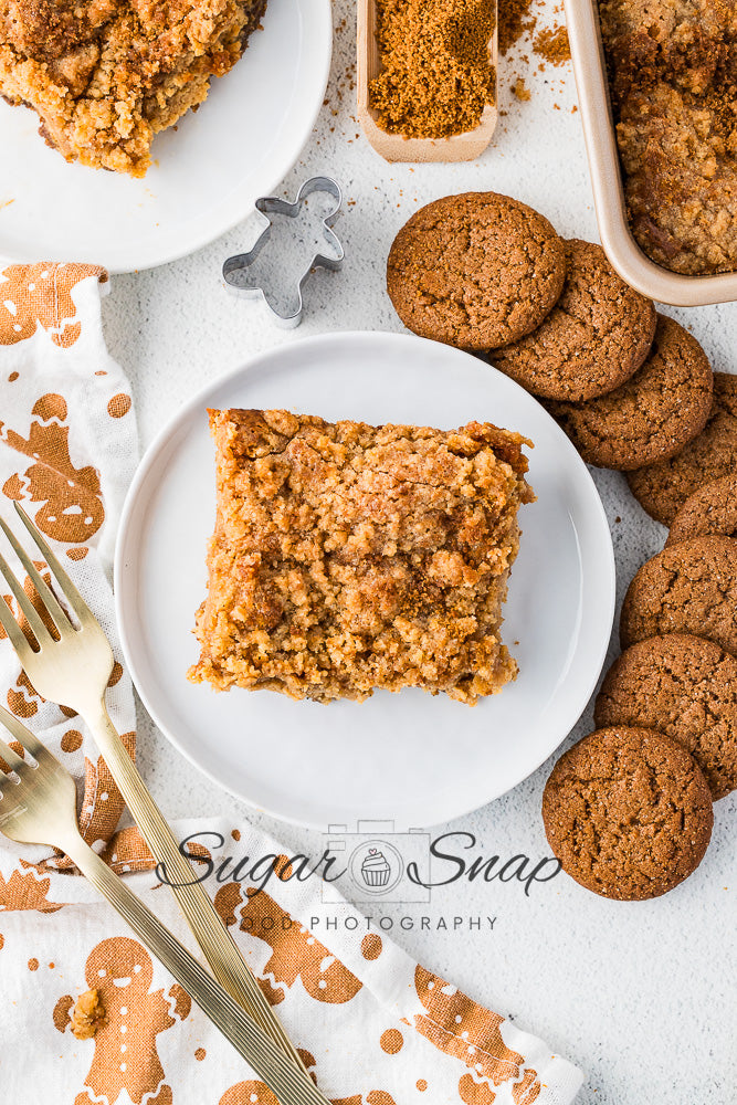 Gingerbread Cheesecake Bars