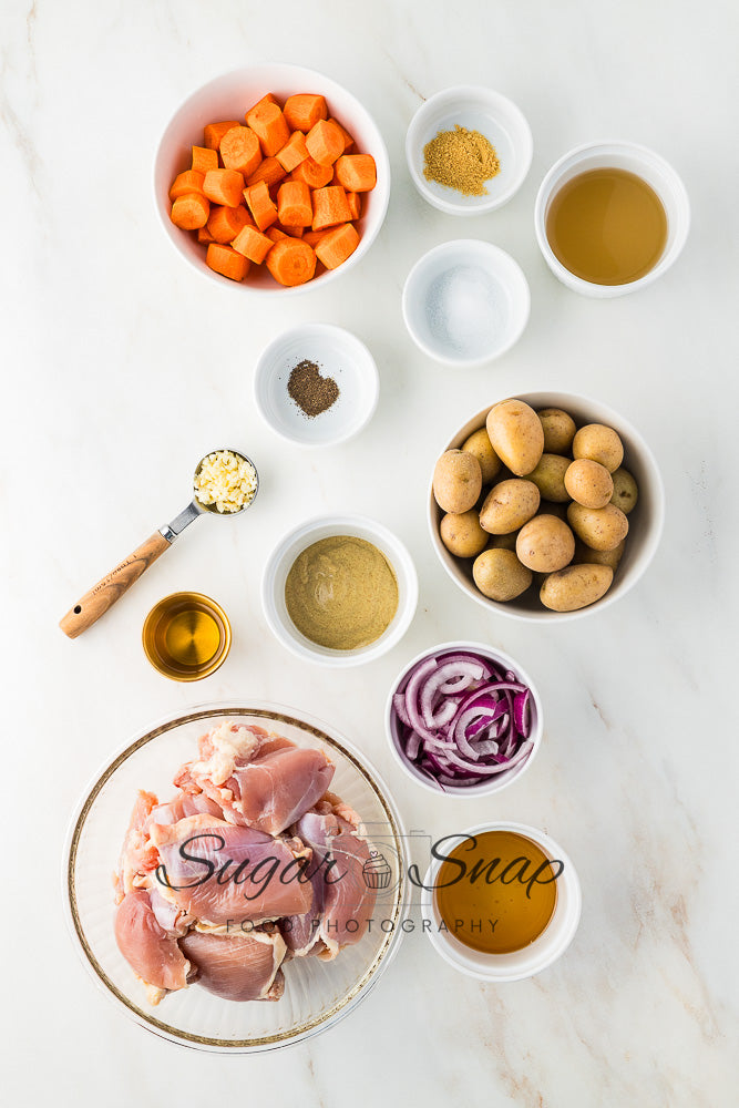 Honey Mustard Chicken Thigh Skillet