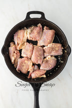 Honey Mustard Chicken Thigh Skillet