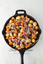 Honey Mustard Chicken Thigh Skillet
