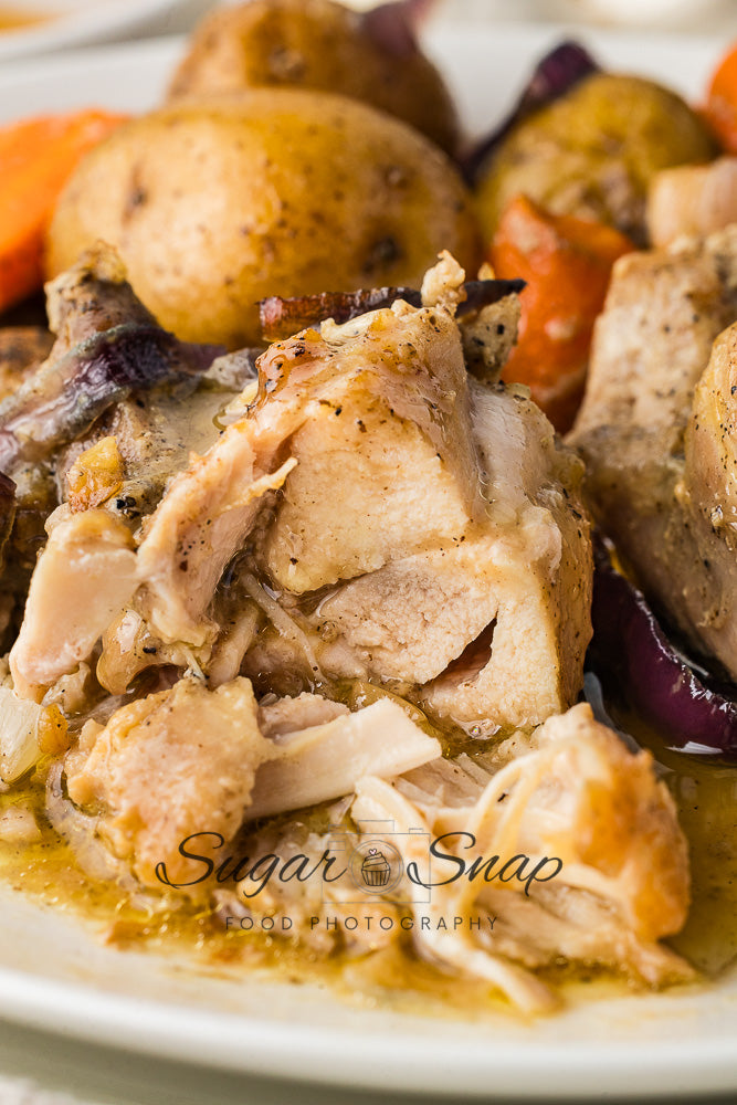 Honey Mustard Chicken Thigh Skillet